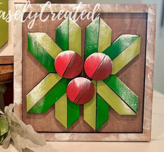 CHRISTMAS BARN QUILT SIGNS