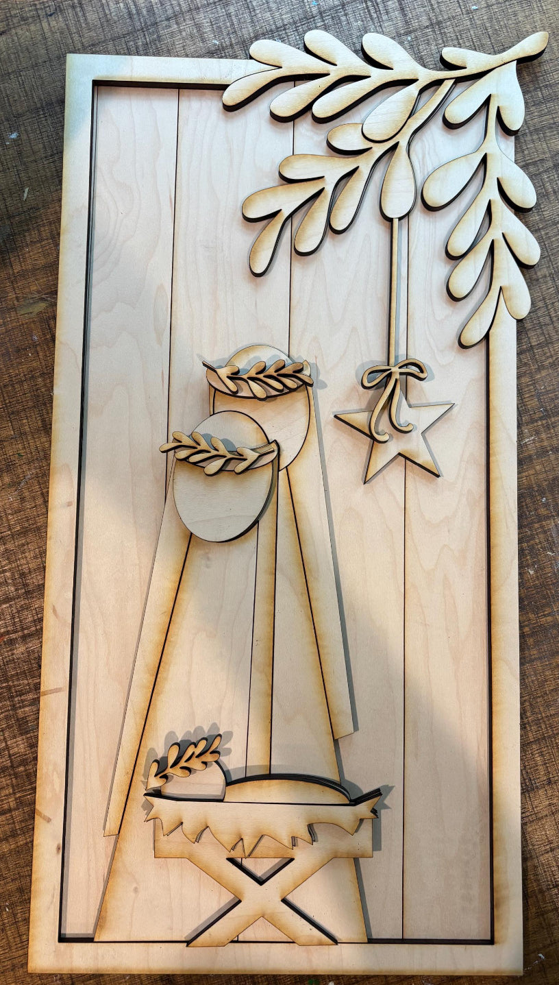 HOLY FAMILY OLD WORLD SIGN