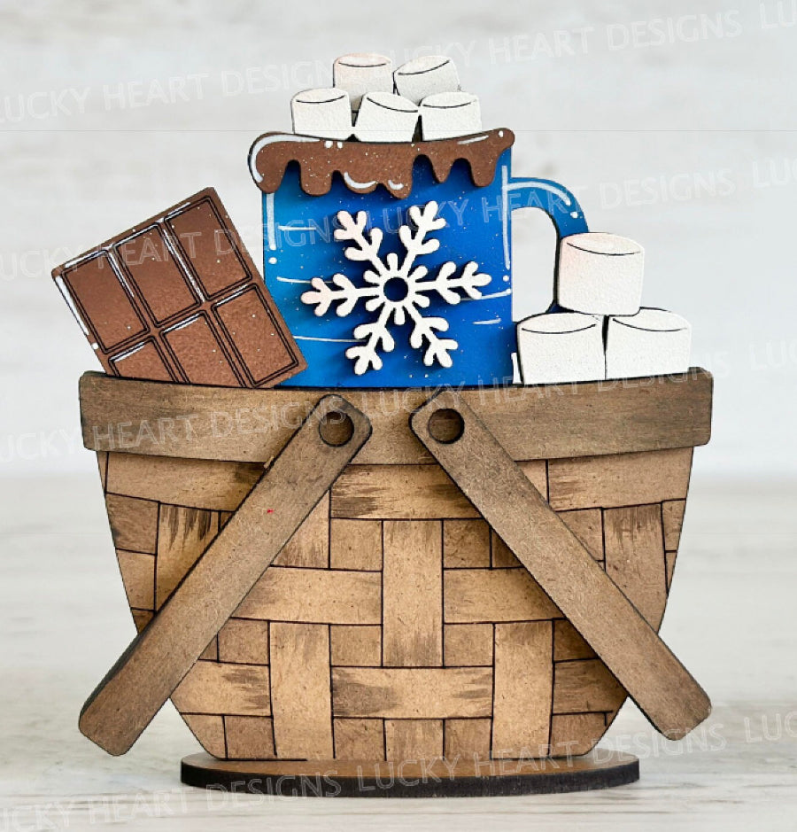 Inserts for mini Apple Basket, Bushel Basket, Crate, Wagon, House,Witch Cauldron