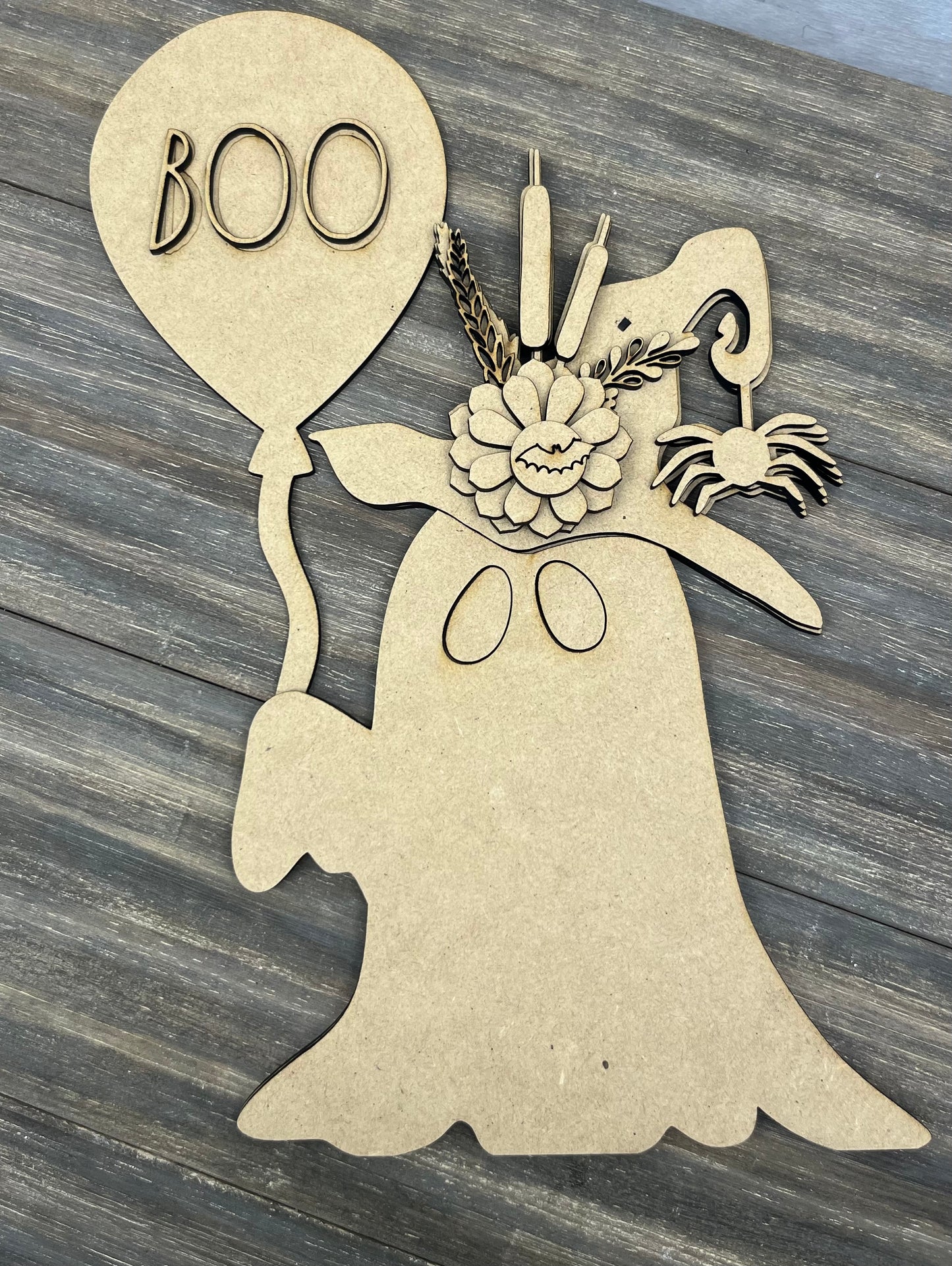FLORAL BOO GHOST