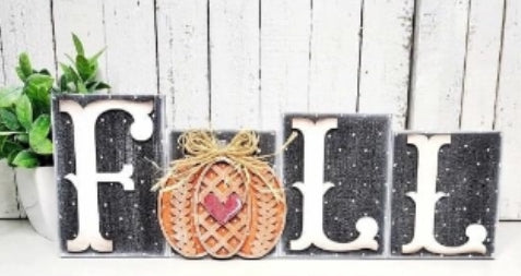 COZY SWEATER FALL WORD BLOCK