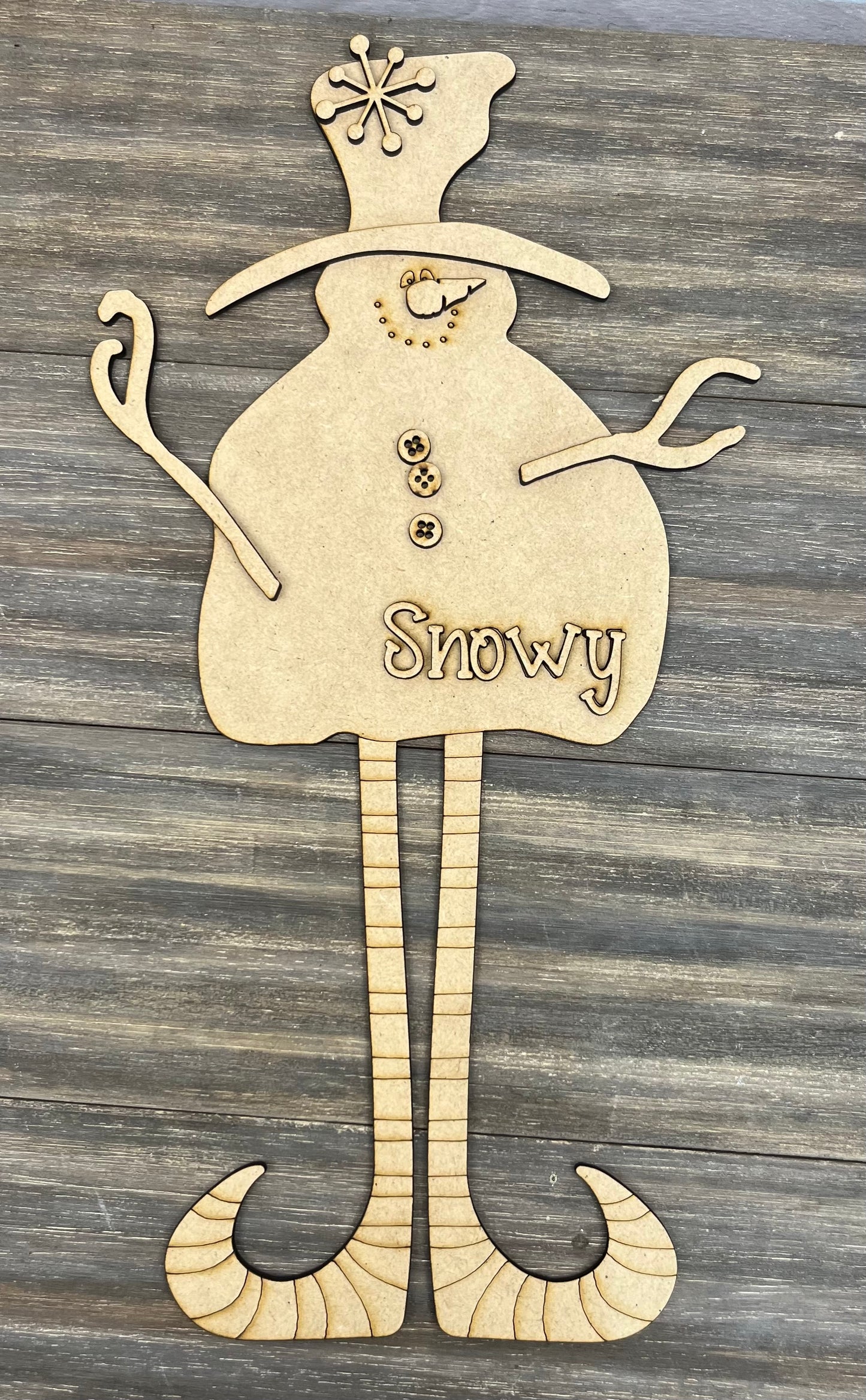 TALL SNOWY SNOWMAN