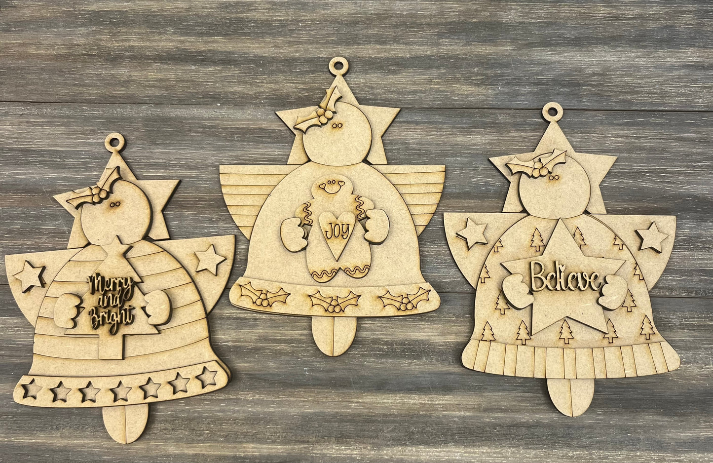 BELL ANGEL ORNAMENTS
