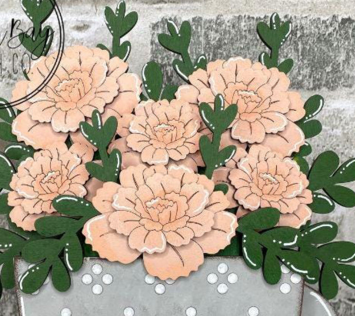 INTERCHANGEABLE FLOWERS AND CONTAINERS