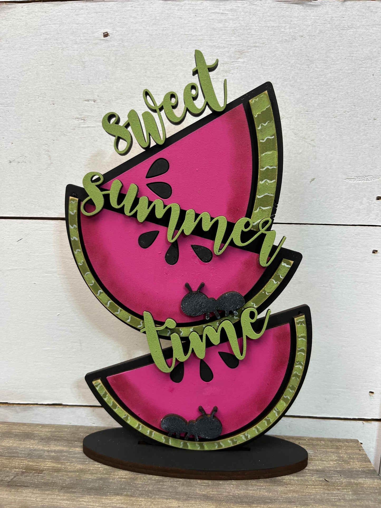 STACKED WATERMELON W/ ANTS