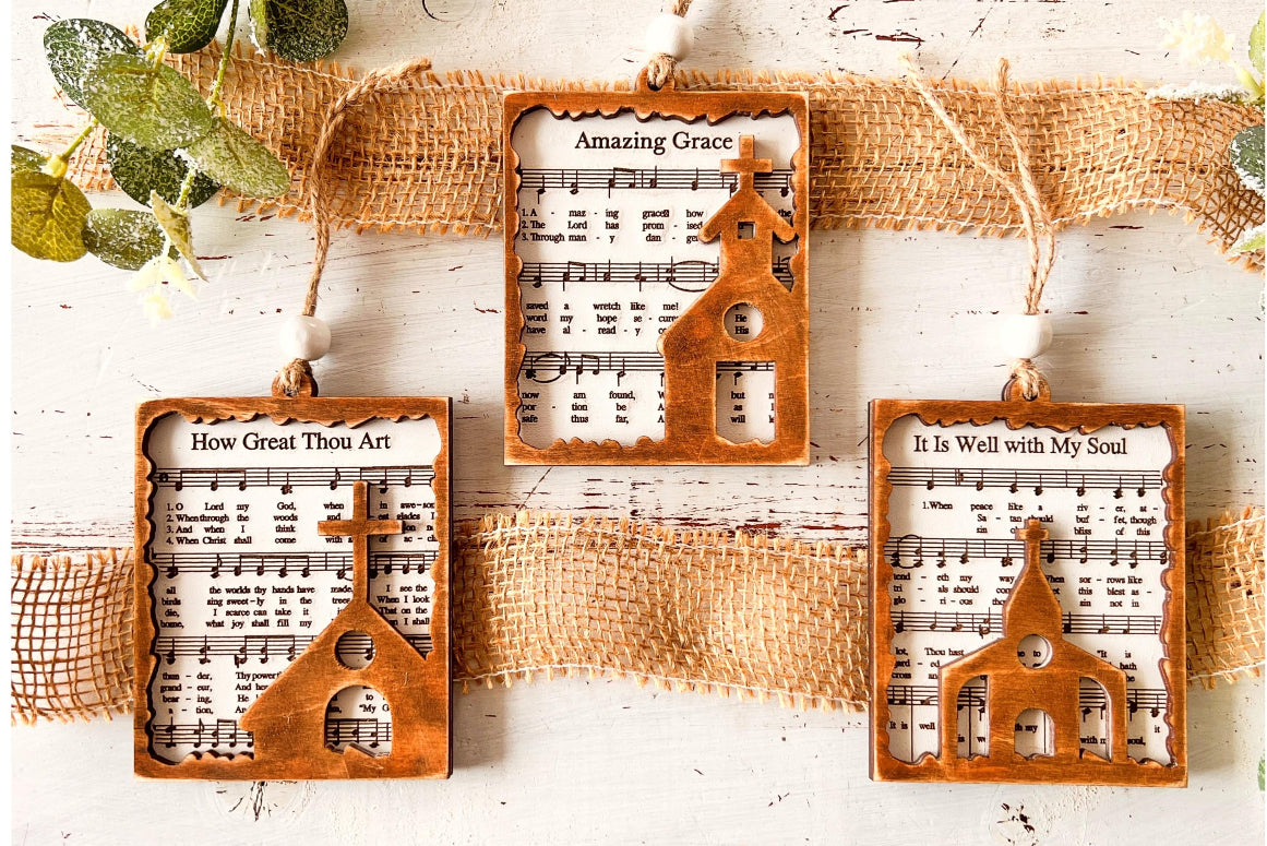 Christmas Music Ornaments