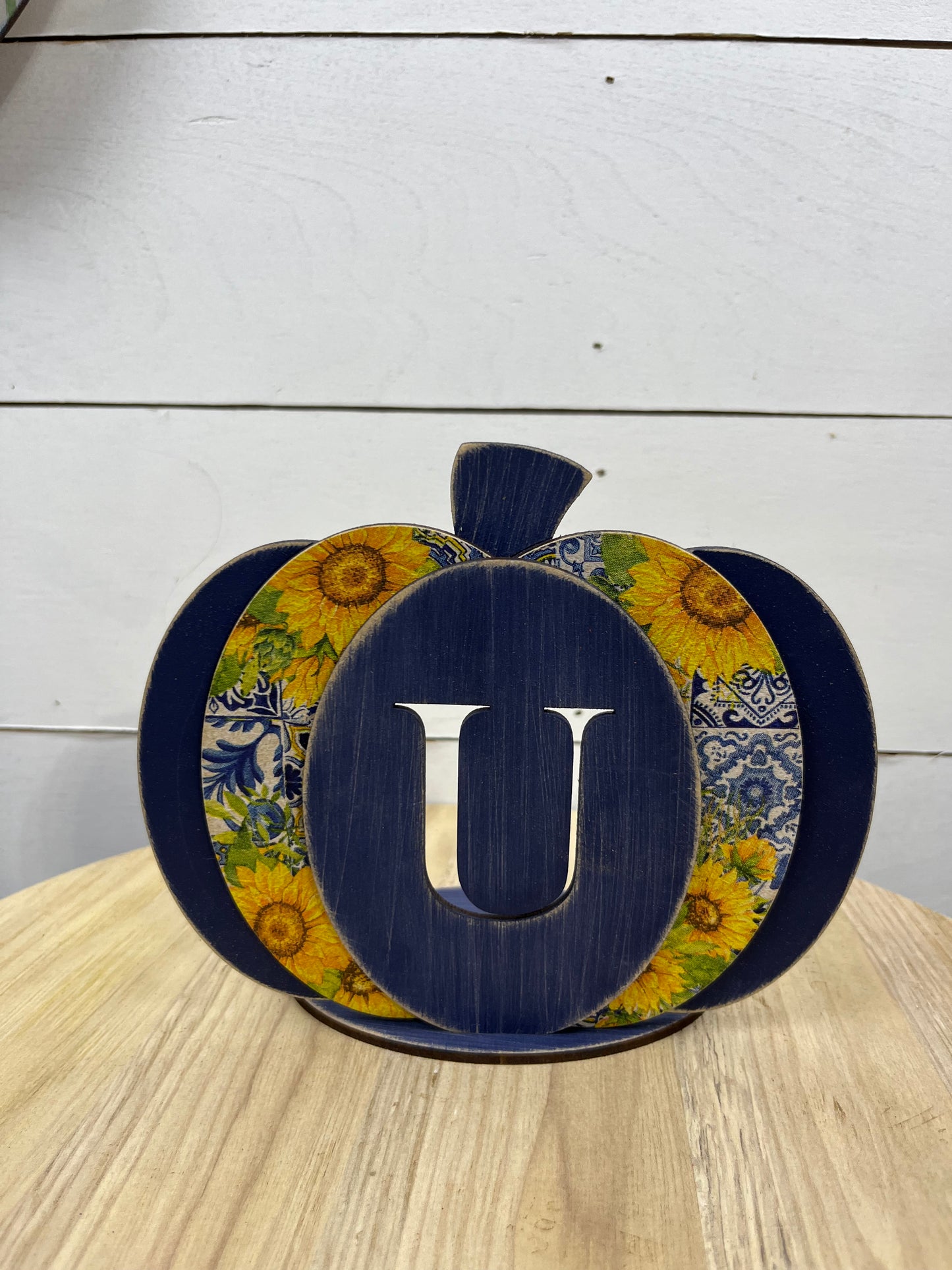 MONOGRAM PUMPKIN