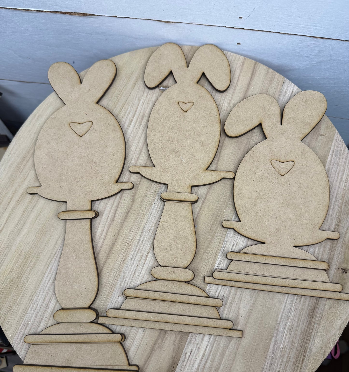 SPINDLE BUNNY AND EGGS