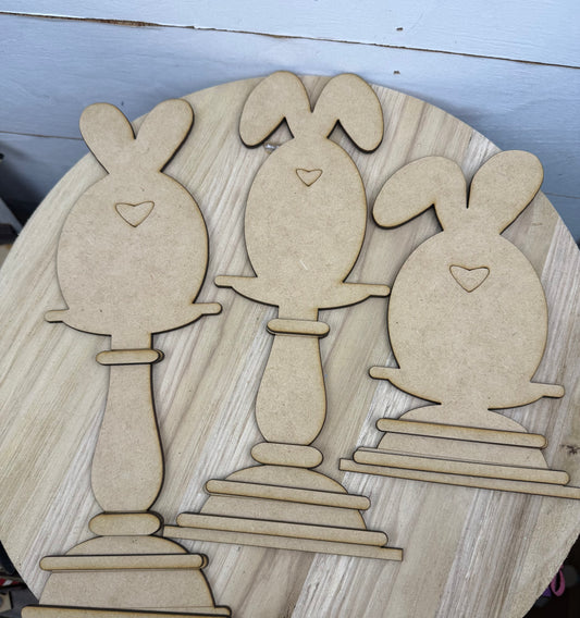 SPINDLE BUNNY AND EGGS