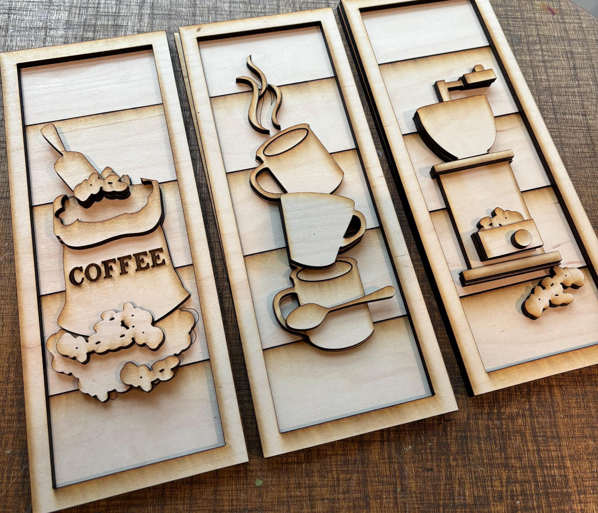 TRIO SHIPLAP SIGNS