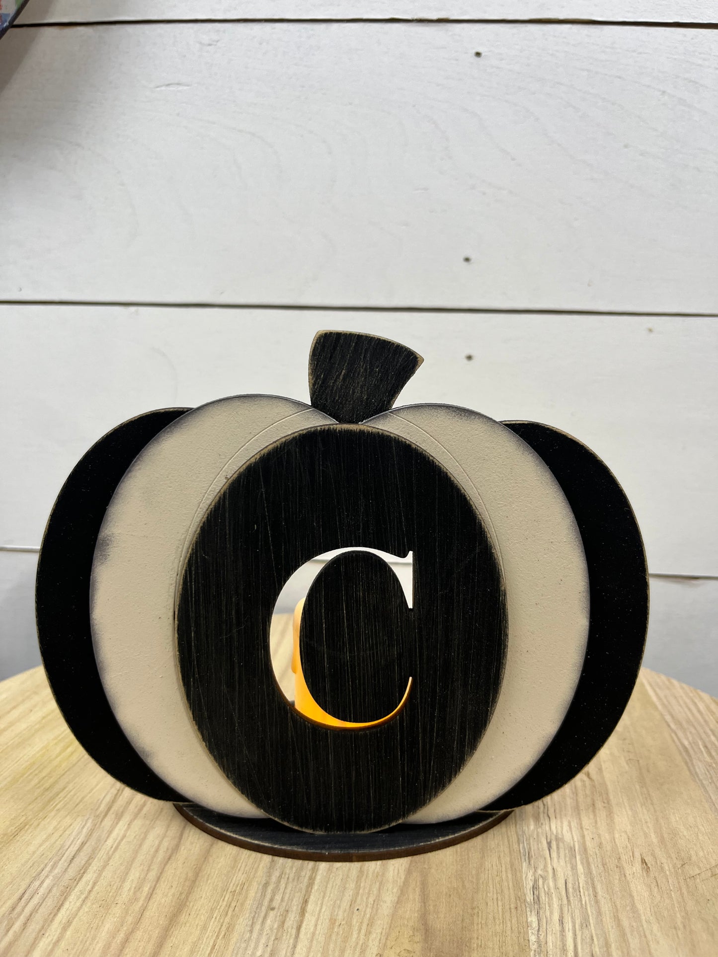 MONOGRAM PUMPKIN