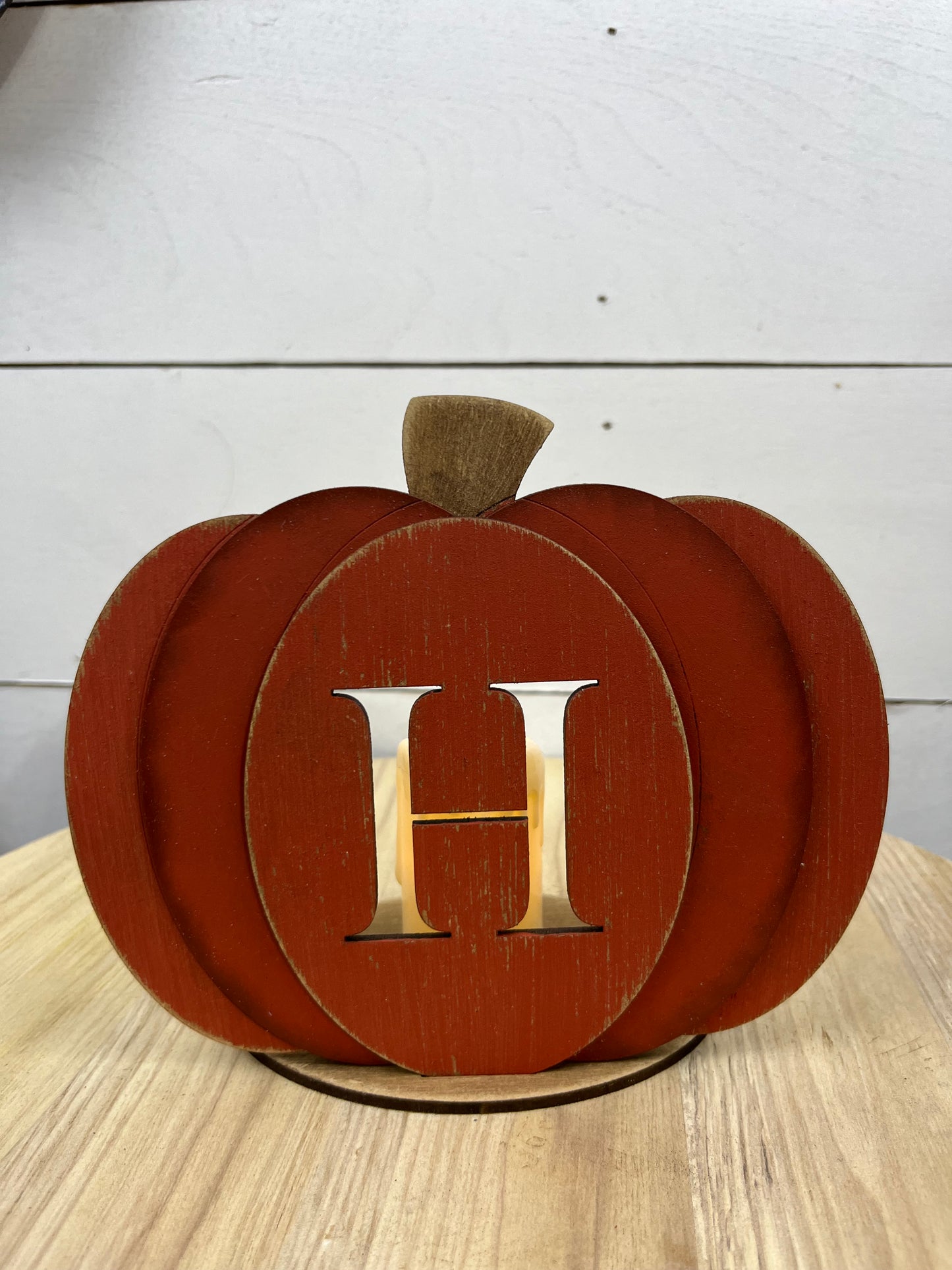 MONOGRAM PUMPKIN