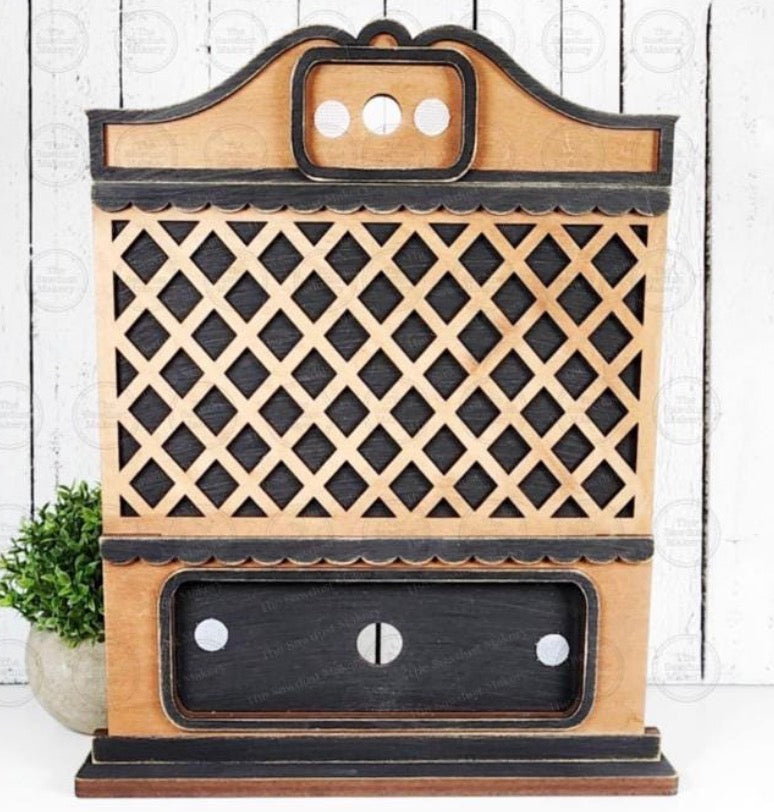 BASKET , COTTAGE CABINET AND TRUCK FOR 12" TRUCK INSERTS