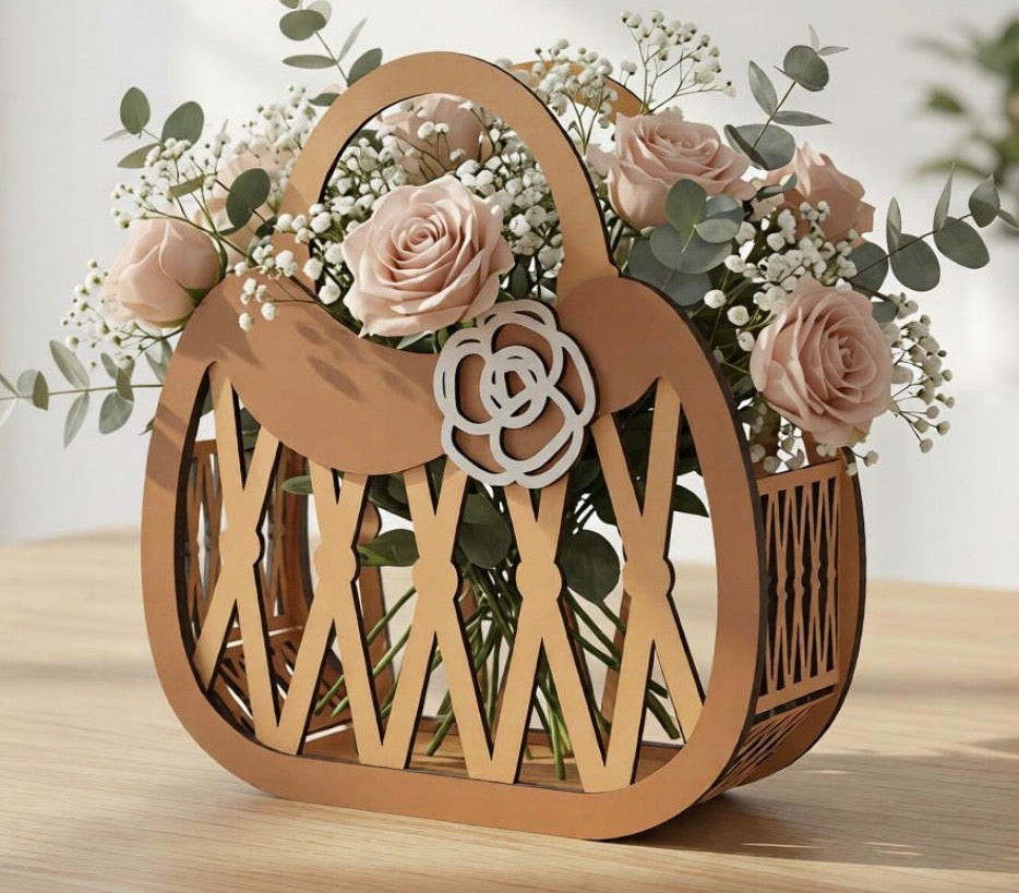 FLORAL PURSE