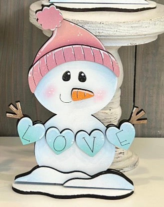 VALENTINE SNOWMEN