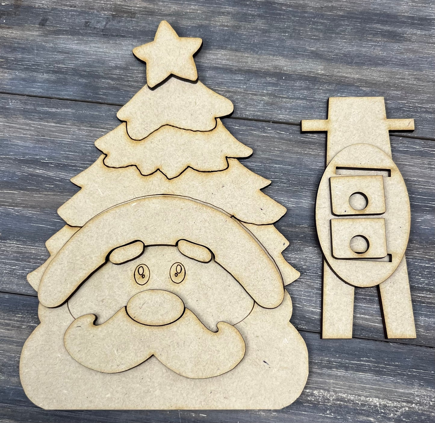 SANTA W/ TREE HAT