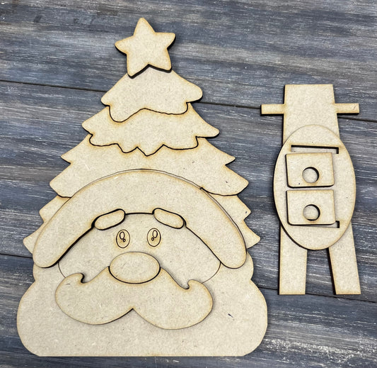 SANTA W/ TREE HAT