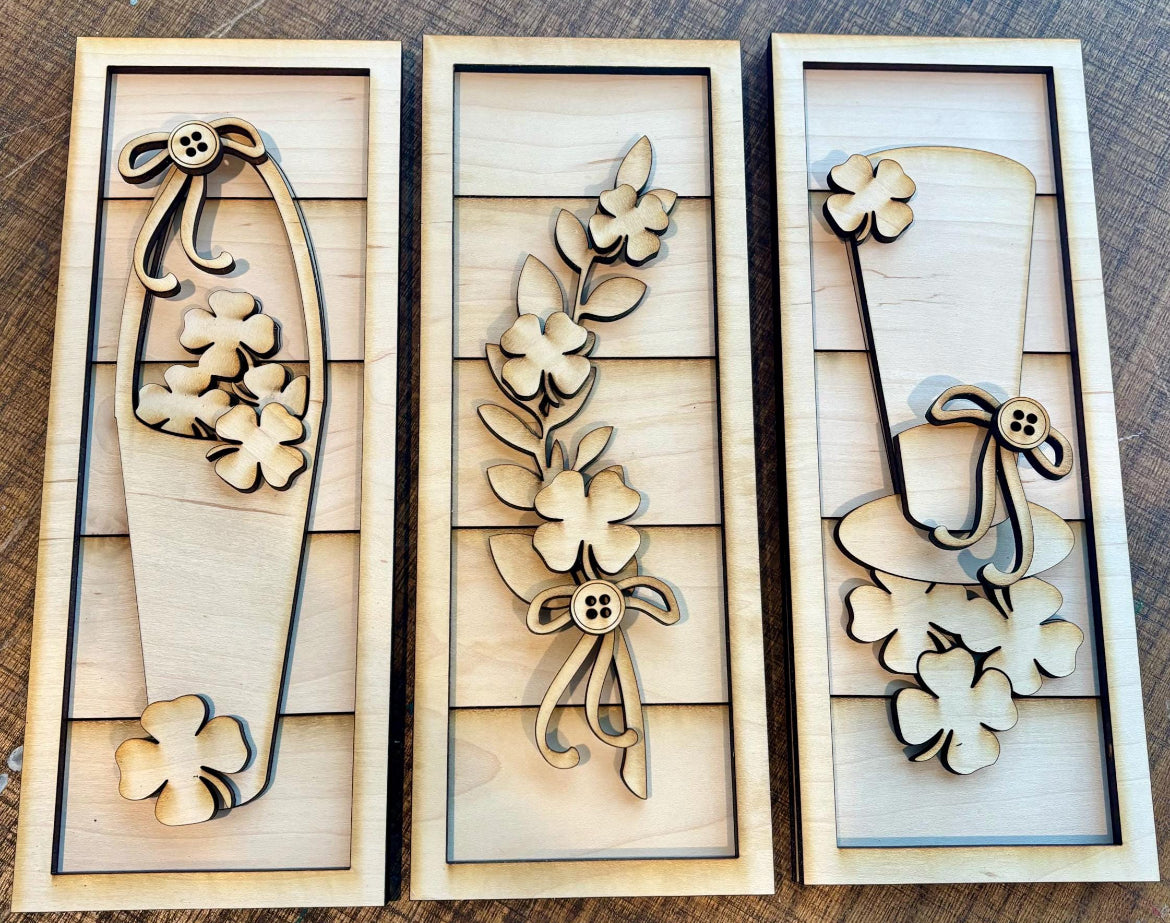 TRIO SHIPLAP SIGNS