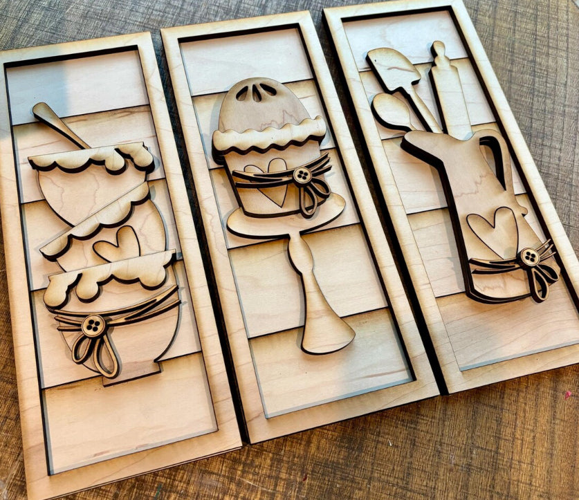 TRIO SHIPLAP SIGNS