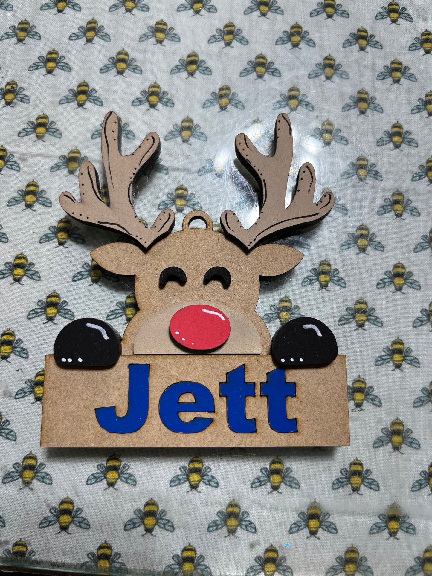 Reindeer Personalized Ornament