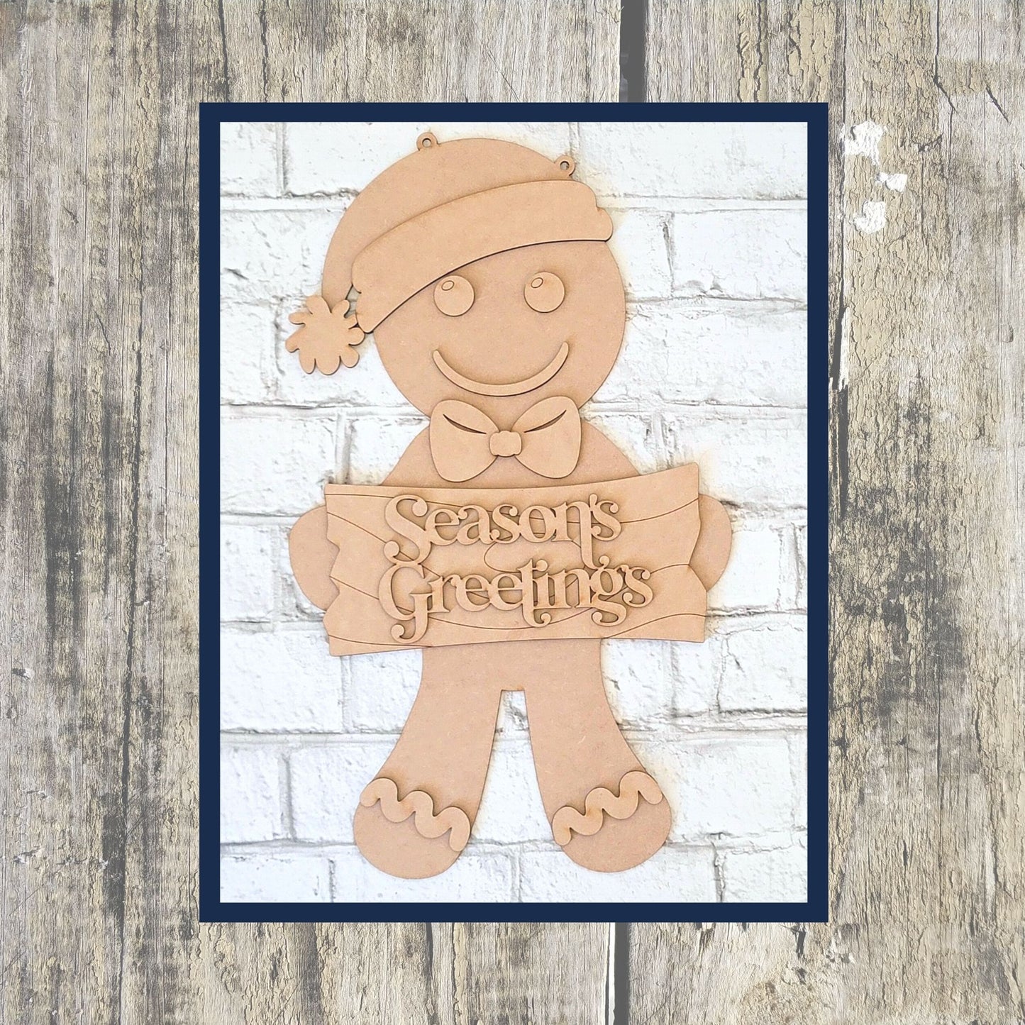 Gingerbread Boy and Girl Door Hanger