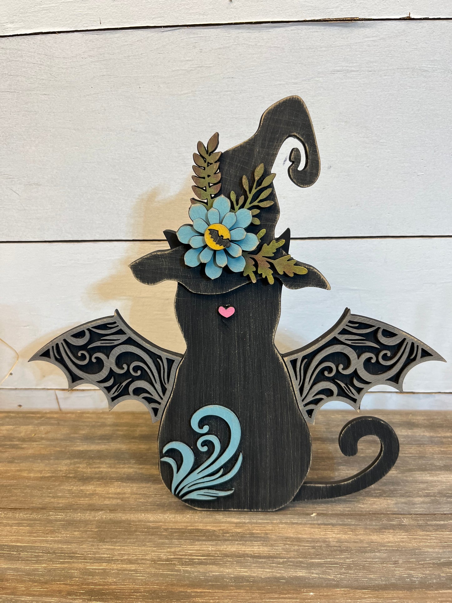 FLORAL CAT BAT