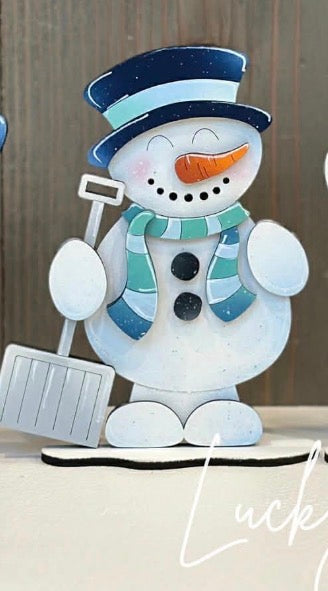 SNOWMAN CHUBBY FEET