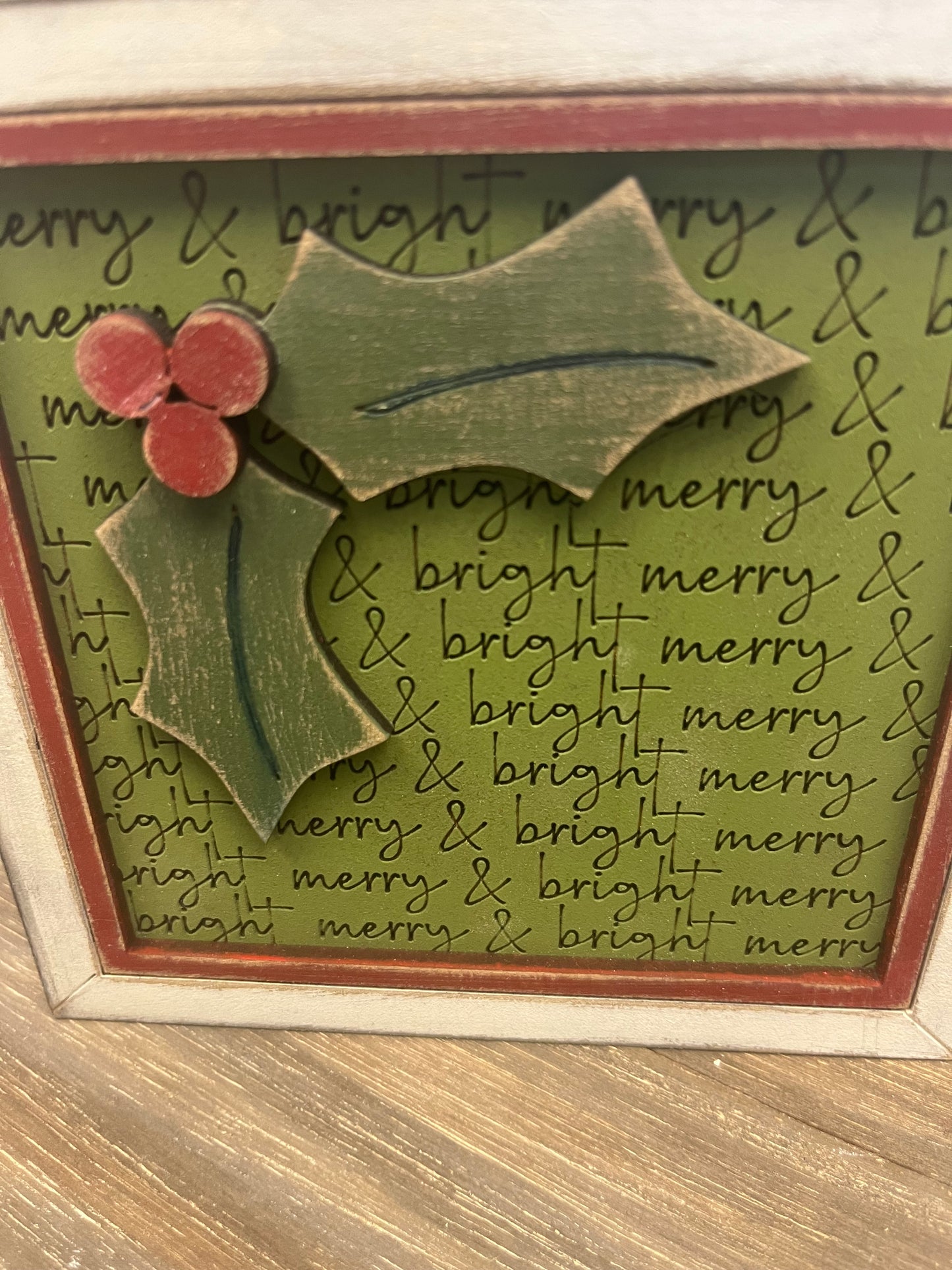 REVERSIBLE THANKSGIVING AND CHRISTMAS SIGNS