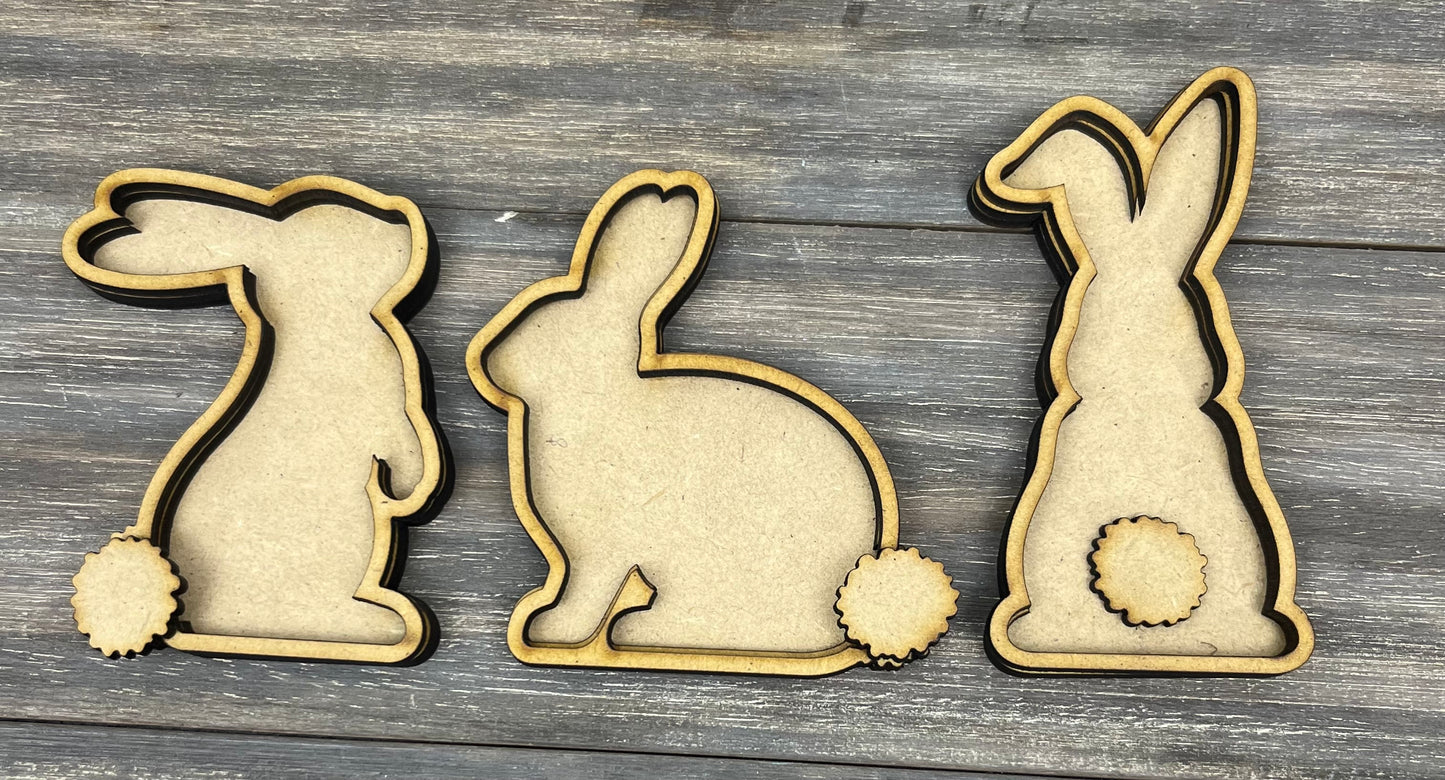 MOSS BUNNY SET