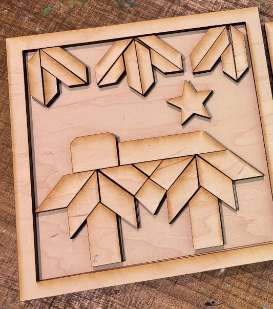 CHRISTMAS BARN QUILT SIGNS