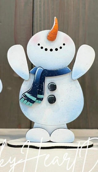 SNOWMAN CHUBBY FEET