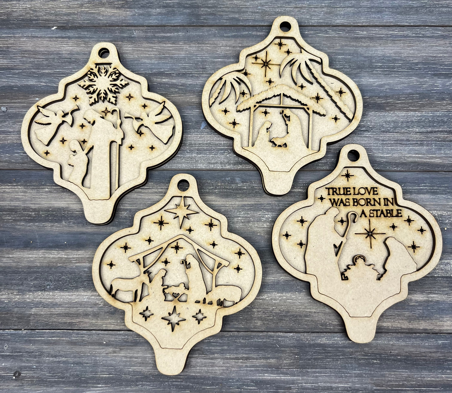 NATIVITY ORNAMENTS
