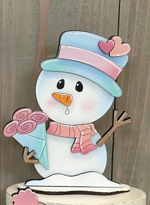 VALENTINE SNOWMEN