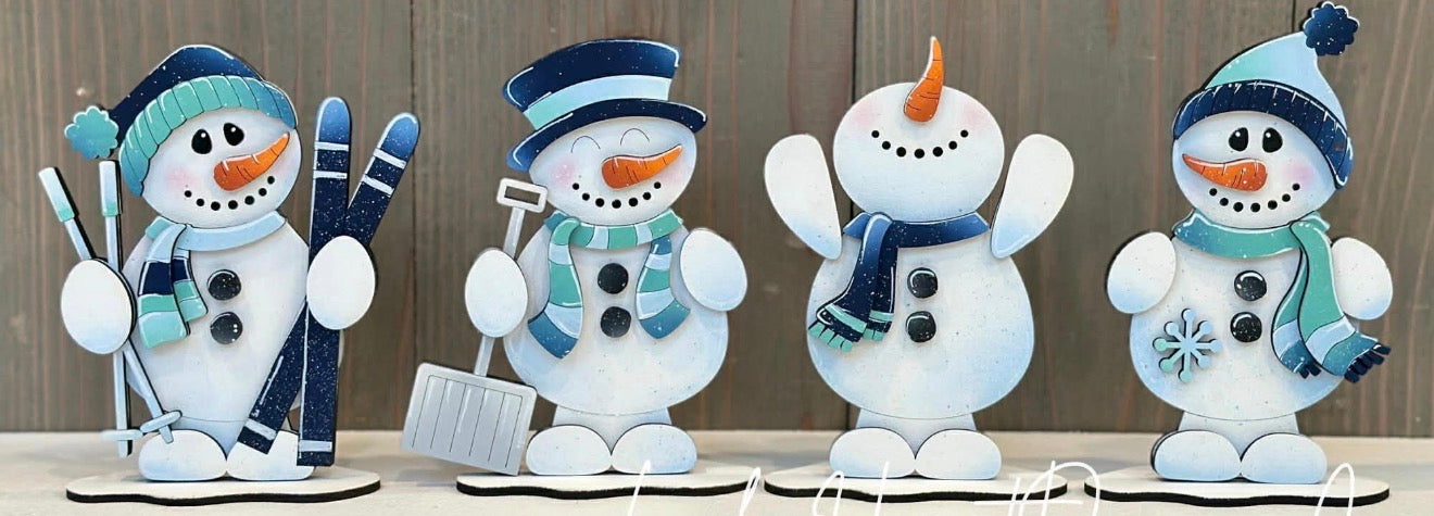 SNOWMAN CHUBBY FEET