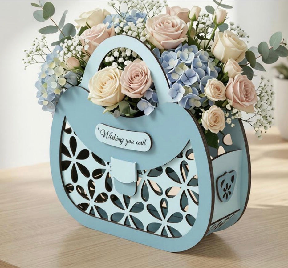 FLORAL PURSE