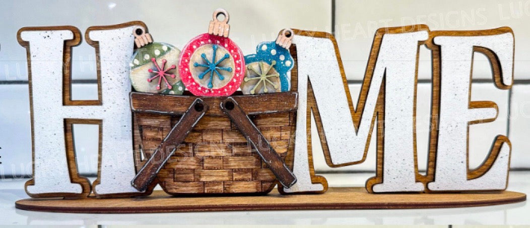 INTERCHANGEABLE Apple Basket, Bushel Basket, Crate, Wagon, House, Witch Cauldron  and Words