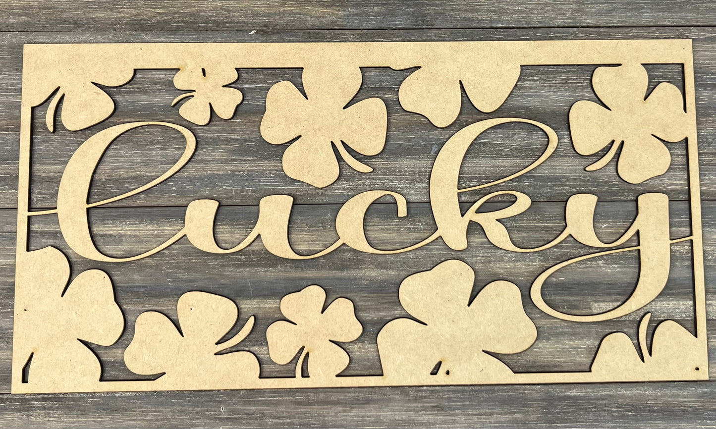ONE LAYER SIGN HOLDER AND INSERTS
