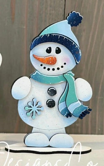 SNOWMAN CHUBBY FEET