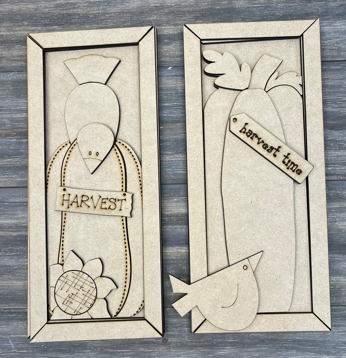 HARVEST PUMPKIN CROW SIGNS