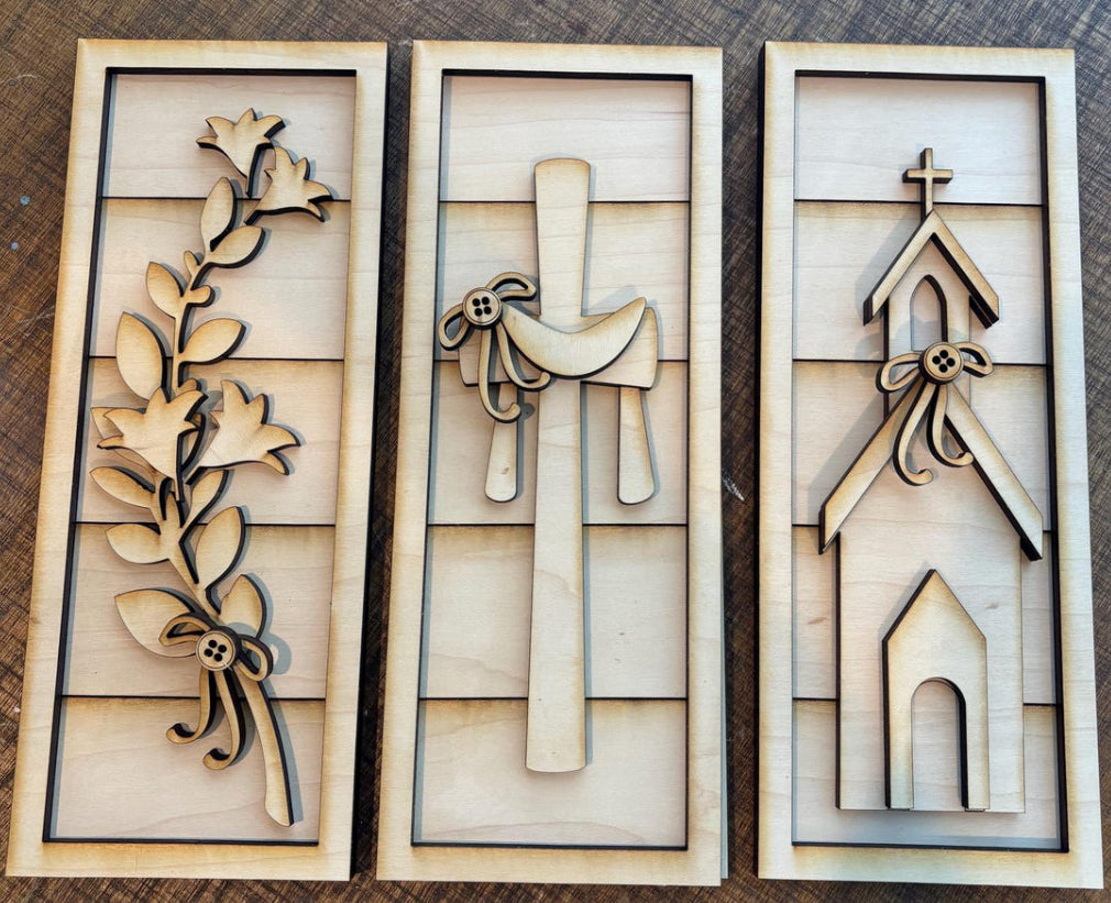 TRIO SHIPLAP SIGNS