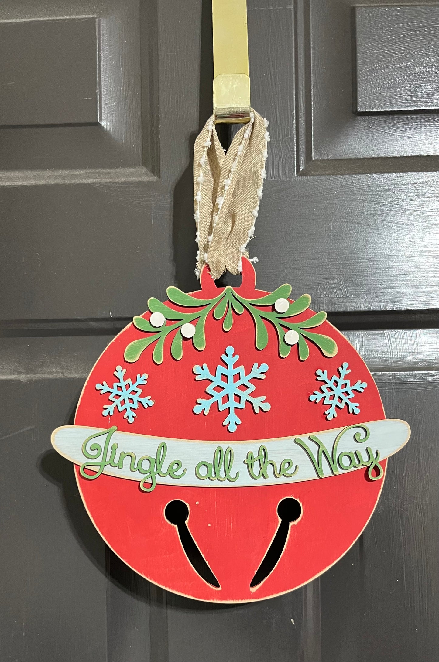 Jingle Bell Door Hanger