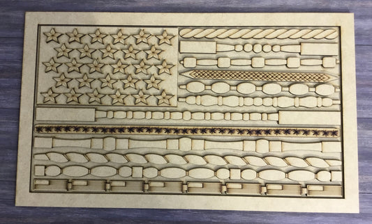 Spindel American Flag