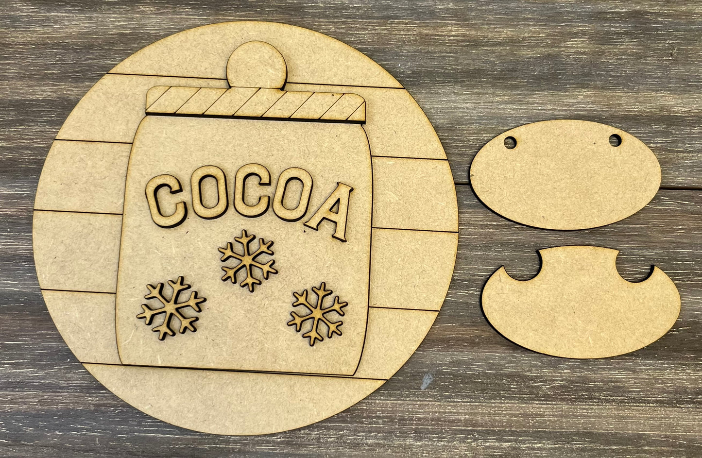 6" Hot Cocoa Sign