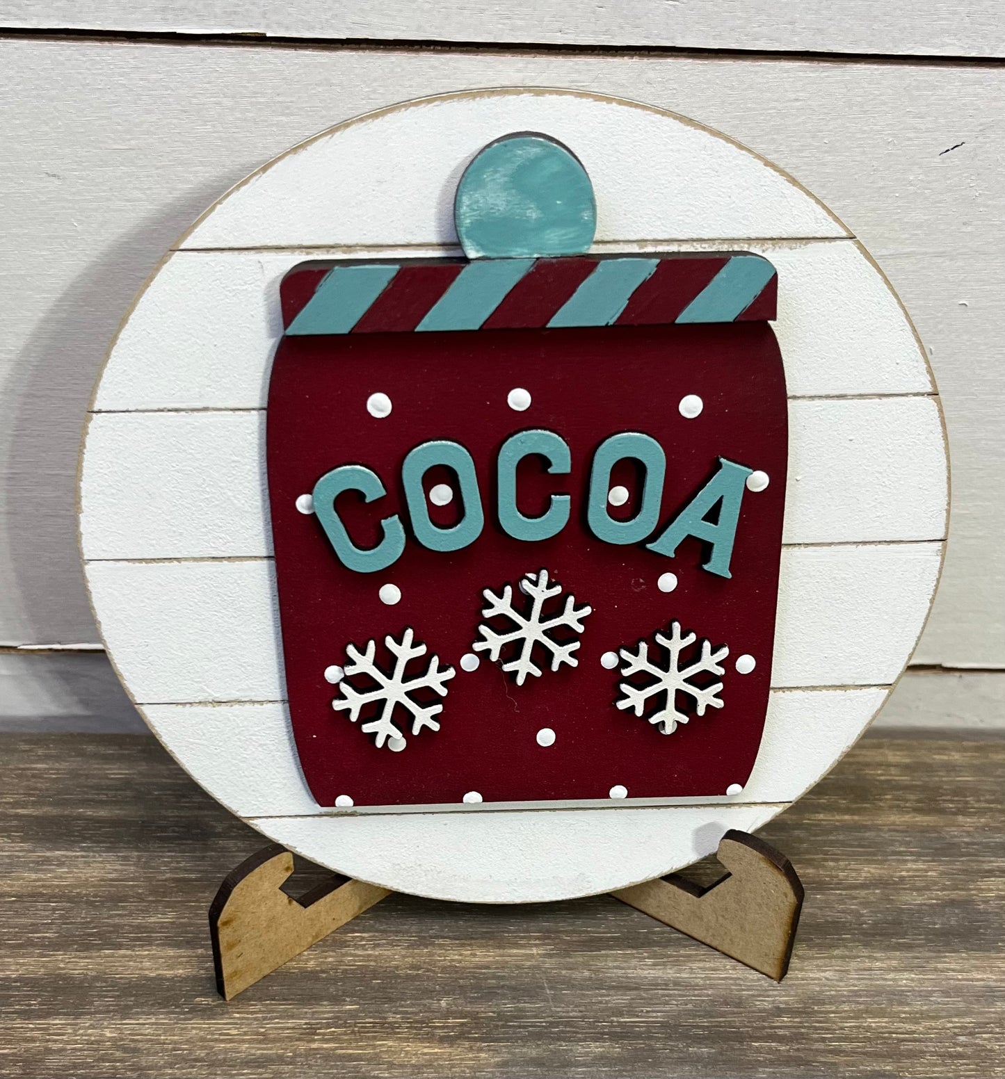 6" Hot Cocoa Sign