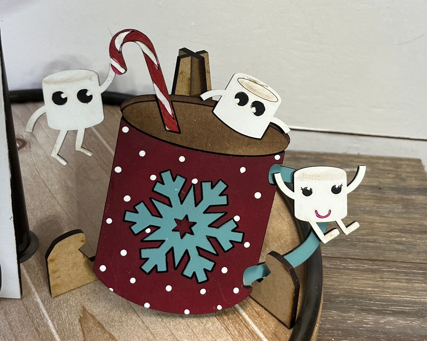 Hot Cocoa Tiered Tray