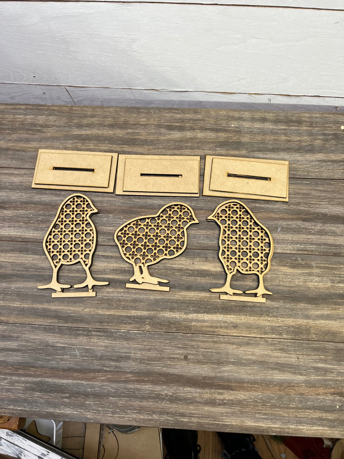 Rattan Chick set