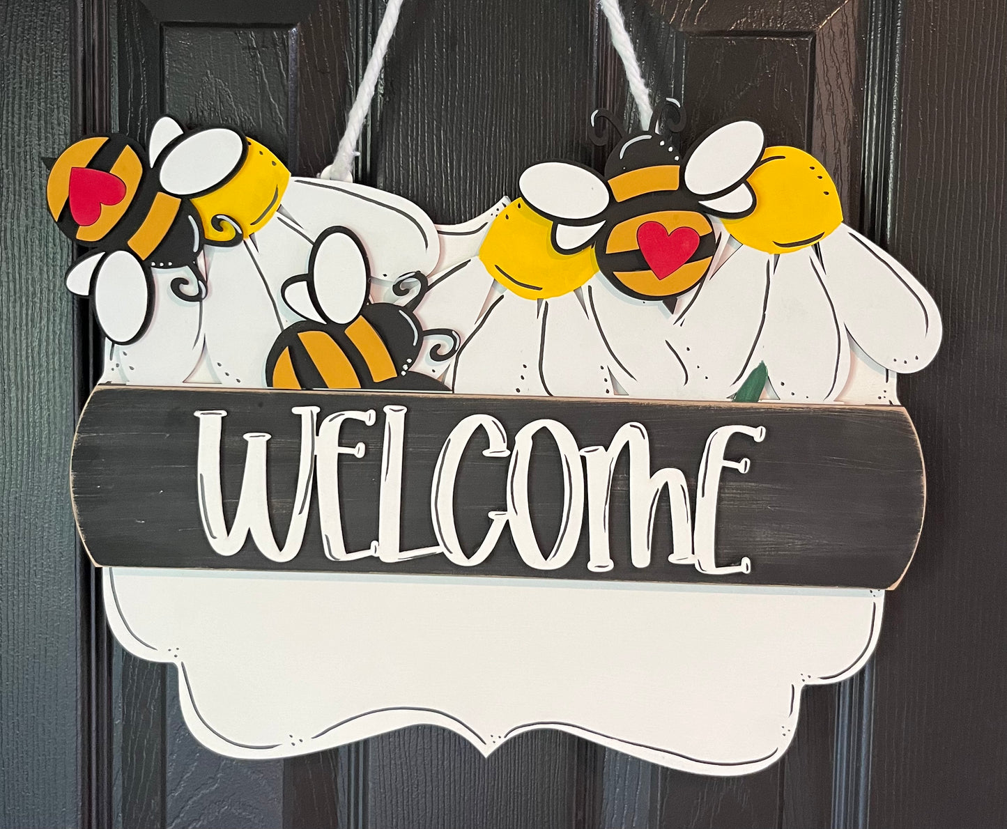 Interchangeable Welcome Door Hanger