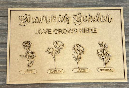 Mothers Day Flower Garden