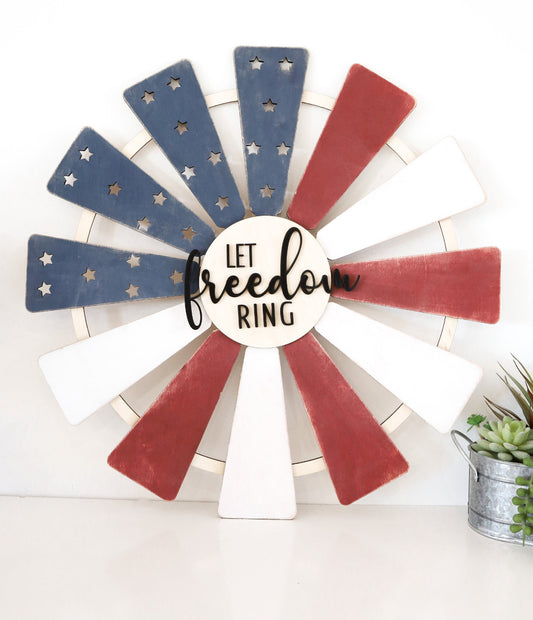 PATRIOTIC WINDMILL
