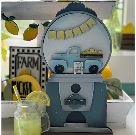 INTERCHANGEABLE GUM BALL MACHINE AND INSERTS